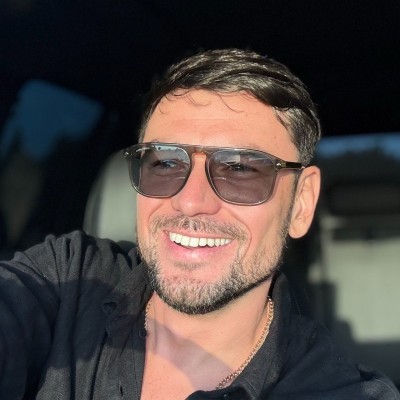 Portrait of Dmytro Nych, founder of AI Team